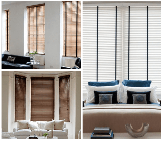 wood venetian blinds